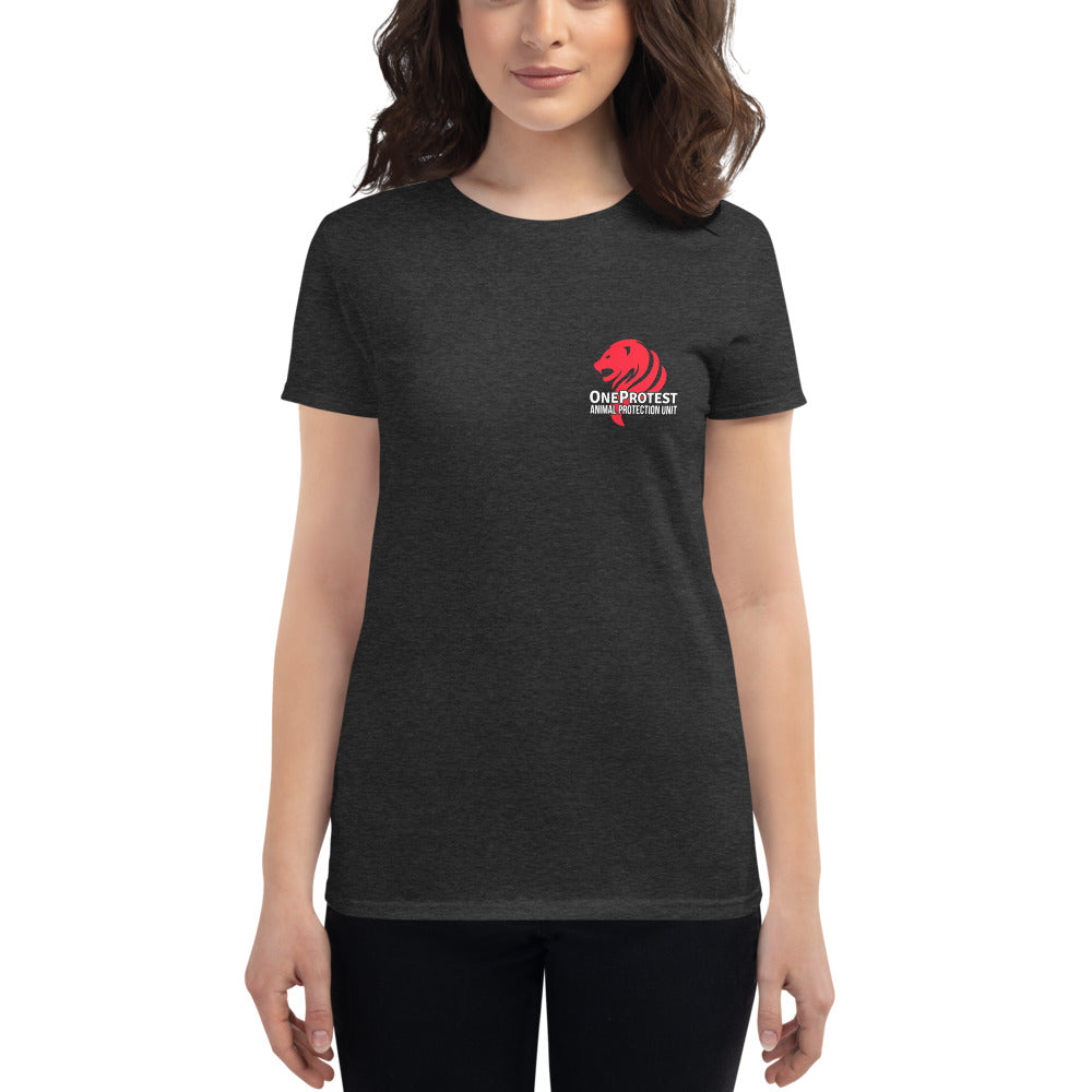 Women's Animal Defender - Protect Respect Liberate T-Shirt